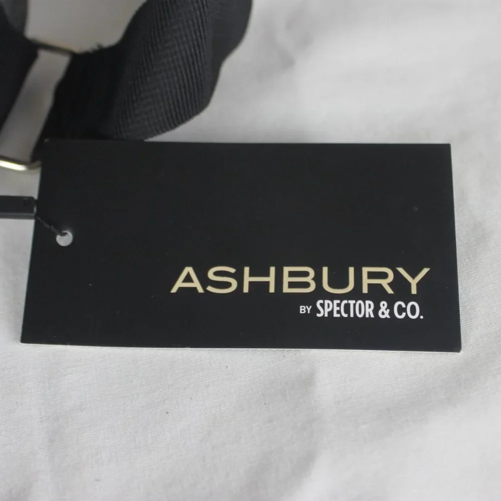 Ashbury by Spector & Co. Cross body Bag Duffle Travel Tote- Charcoal Gray New